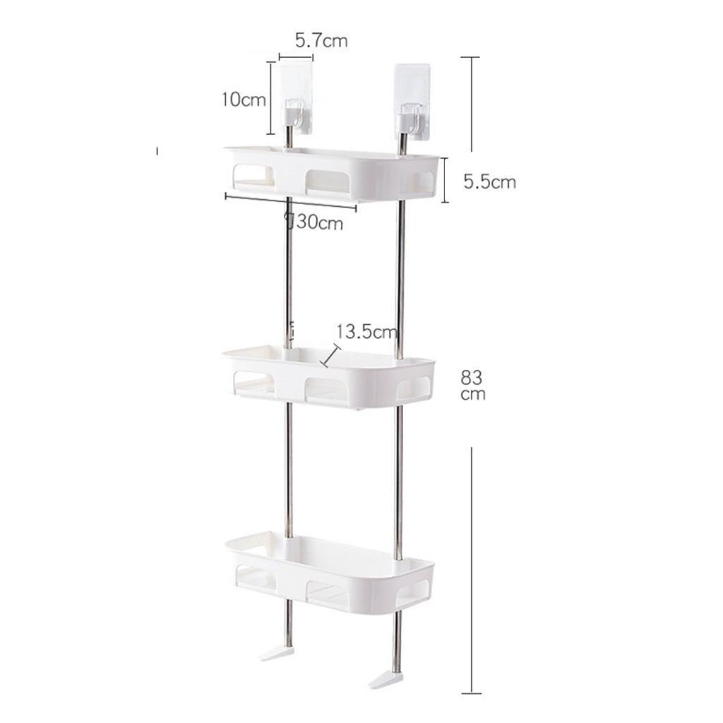 Toiletten-Regal-Badezimmer-Ablagefach Wand-Dusche Organizer | eBay