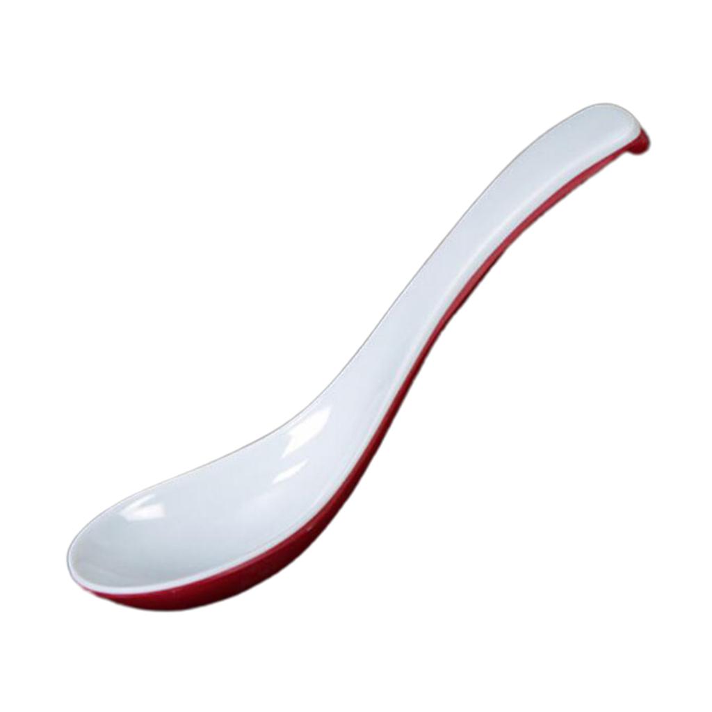 Chinese Style Noodle Bowls Soup Spoons Melamine Tableware Home Restaurant A