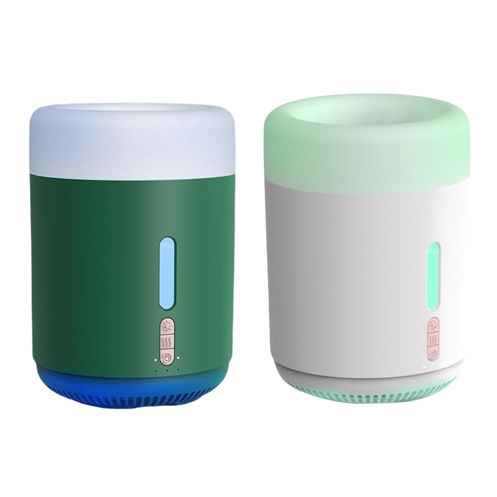 Air Oil Aroma Diffuser Humidifier Electric Essential Purifier for Car White