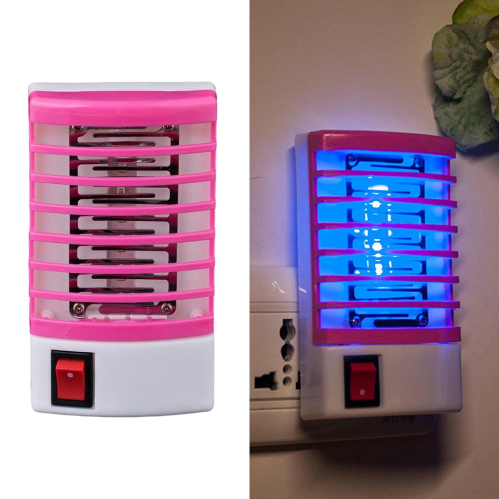Electric   Killer Insect Zapper Pest Trap Fly Catcher Lamps Pink