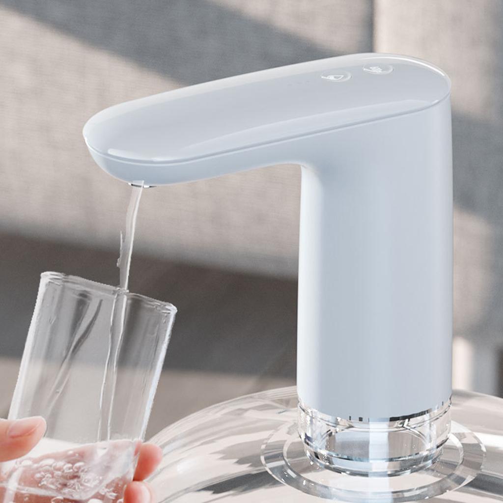 Portable Automatic Water Dispenser Electric Water Pump USB Charging White 