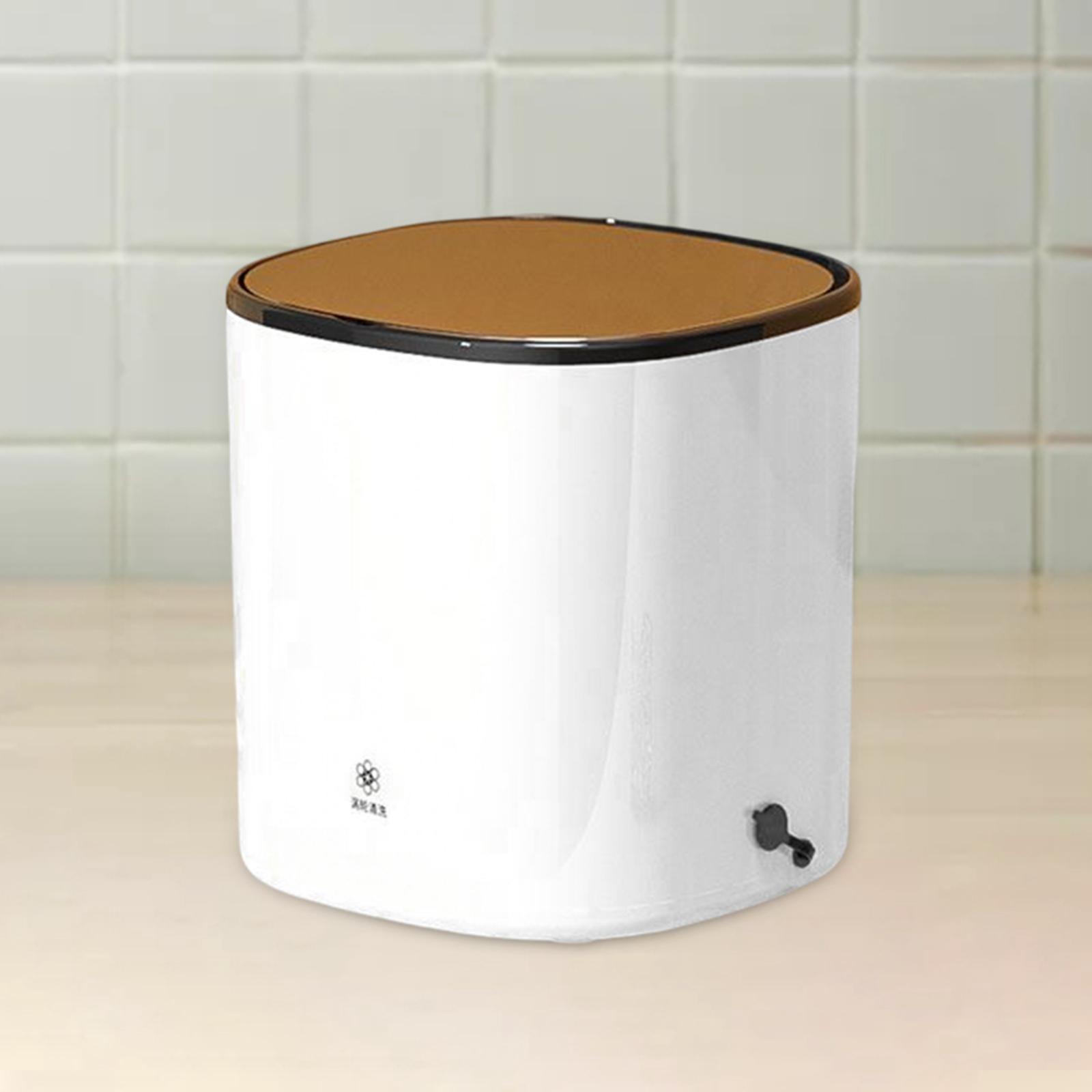 Mini Portable Washing Machine Automatic Rotating Turbines White Standard