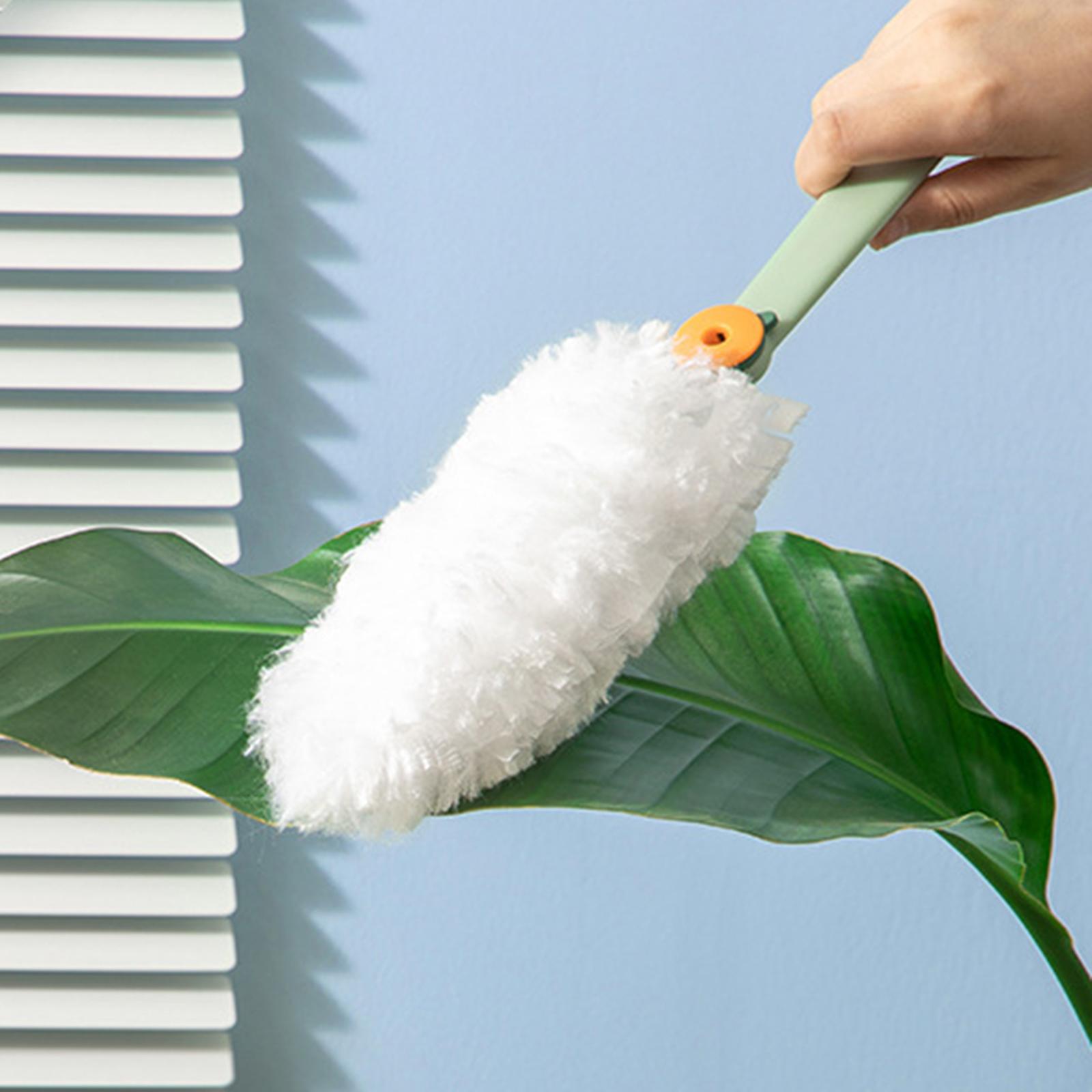 Dust Cleaner Brush Washable Duster Brush for Household car Computer Green