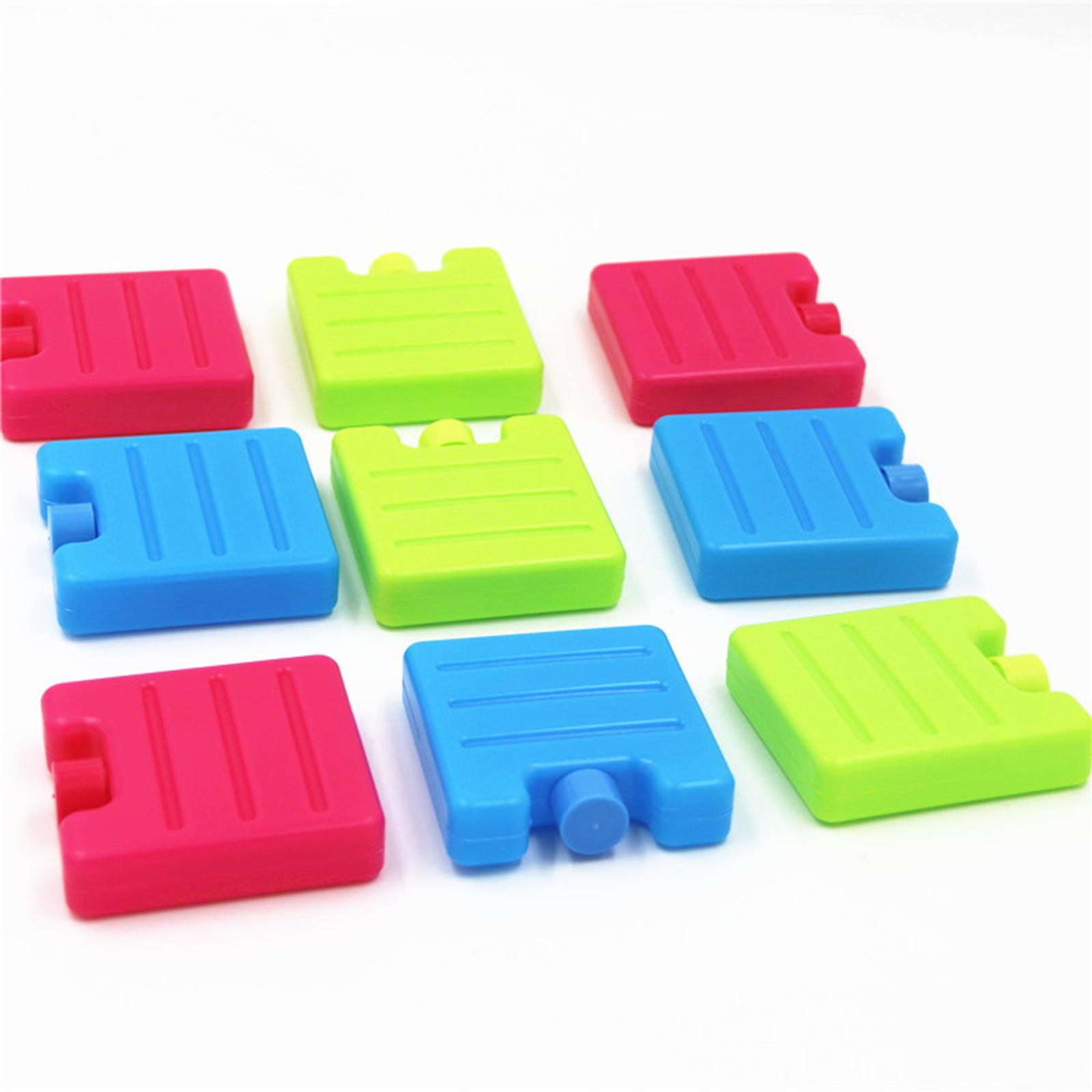 6xIce Packs Ice Pack for Outdoor Activities Travel Picnic yellow