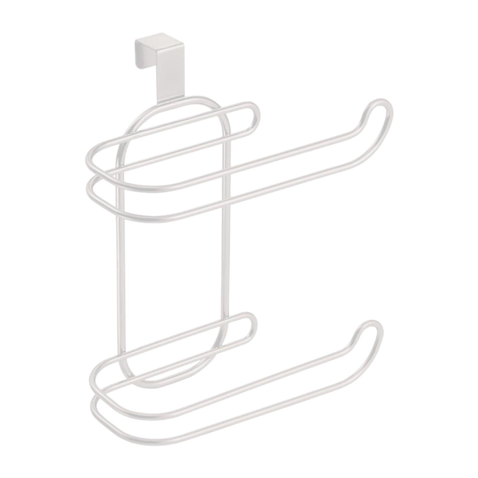 Towel Rack Double Layer White