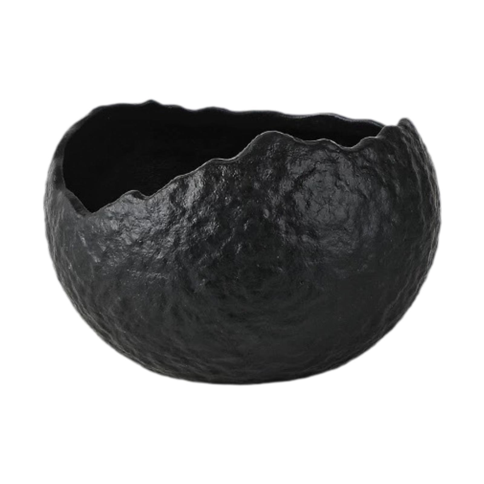 Ceramic Soup Bowl Black