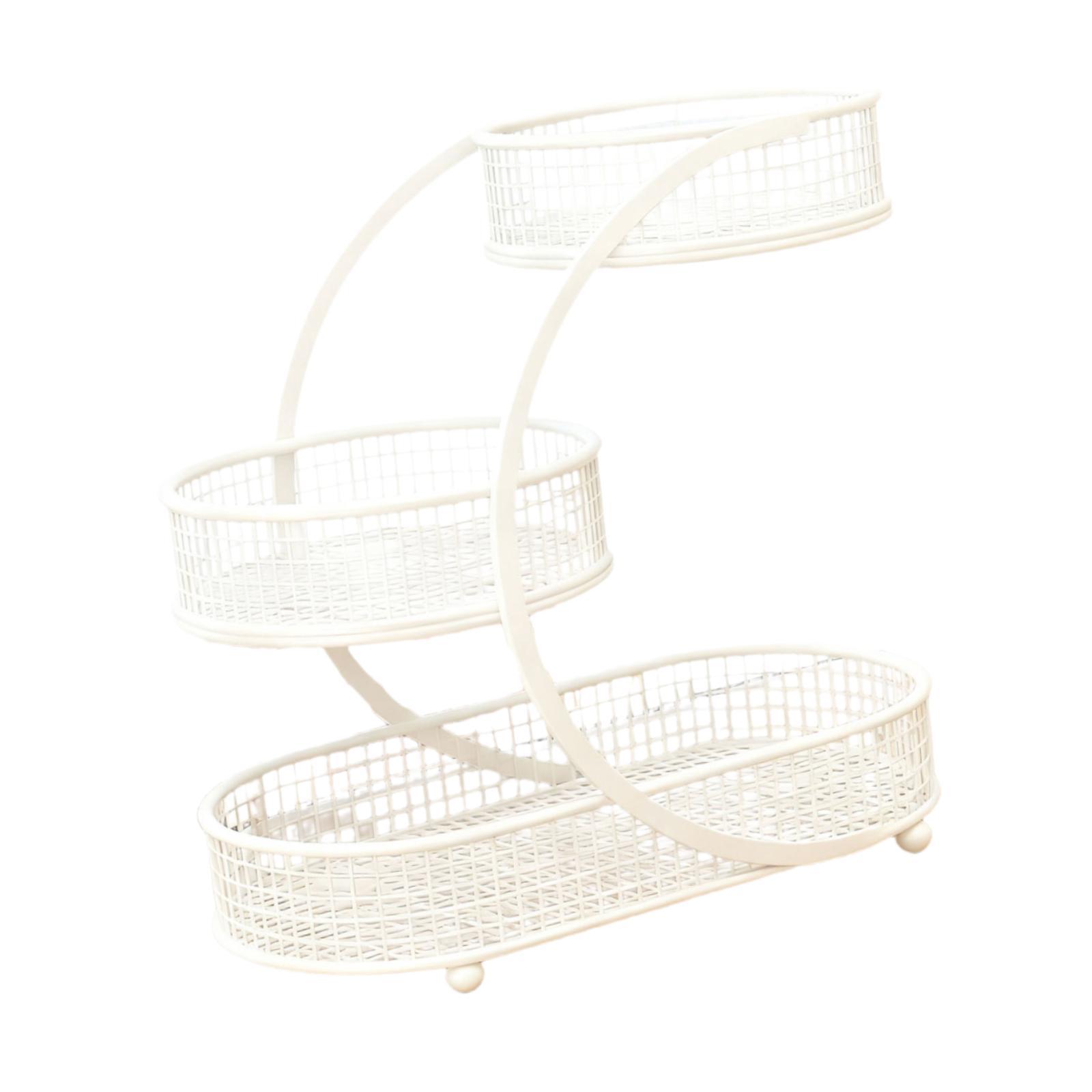 Fruit Storage Basket White