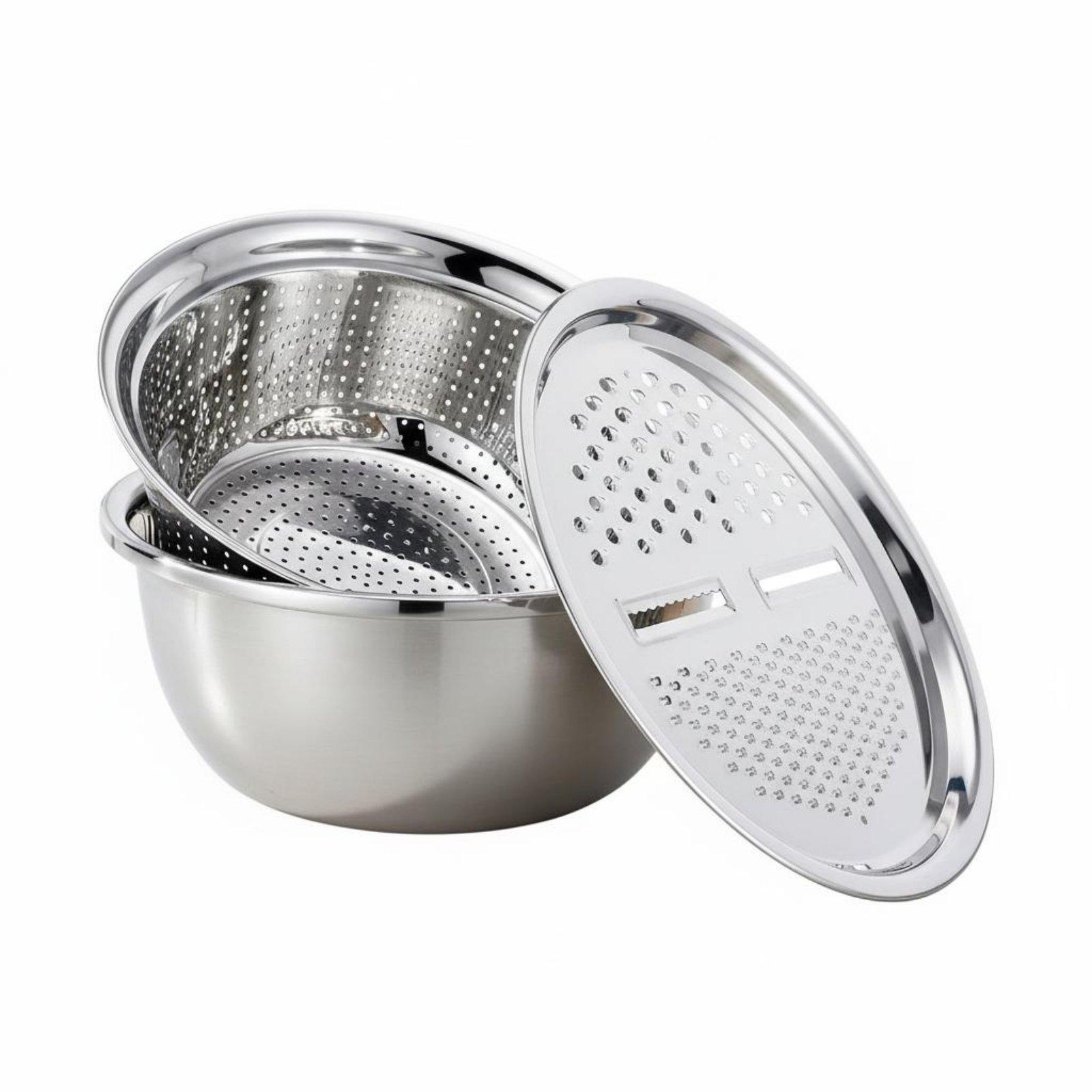 Vegetable Grater With Drain Basket