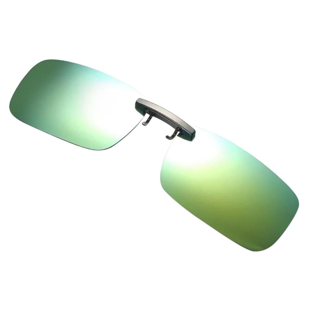 DmDoyy Clip-on Nachtfahrbrille - Gelbe Polarisierte Gläser Für Besseren Kontrast