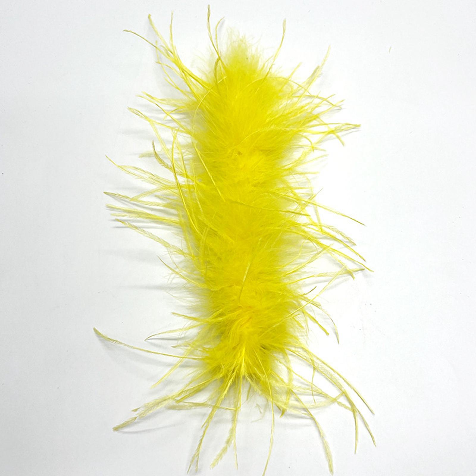 Slap Bracelets Accessories Feather Hair Band Anklet Wristband Cuff Sleeves Yellow 