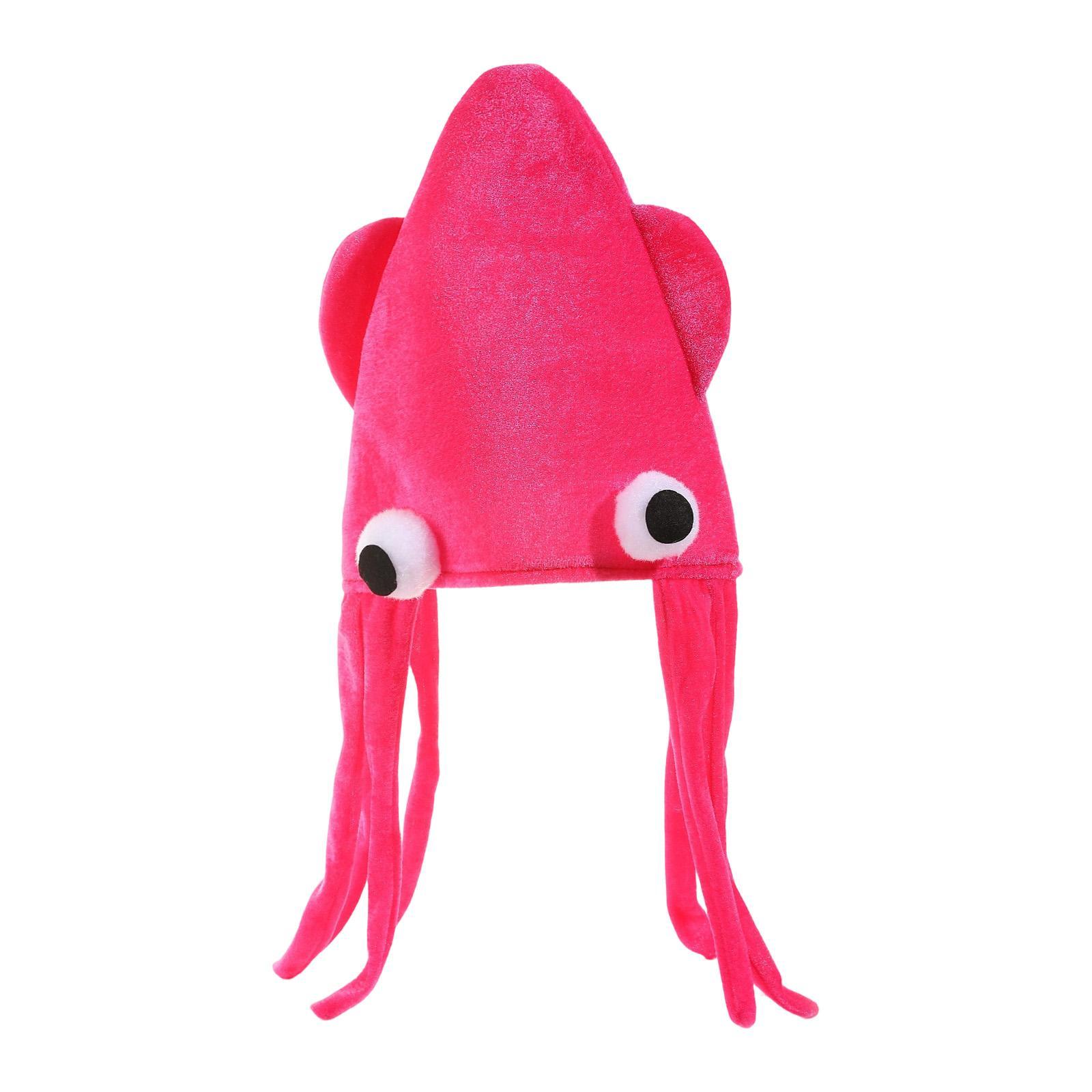 Octopus Party Hat Pink