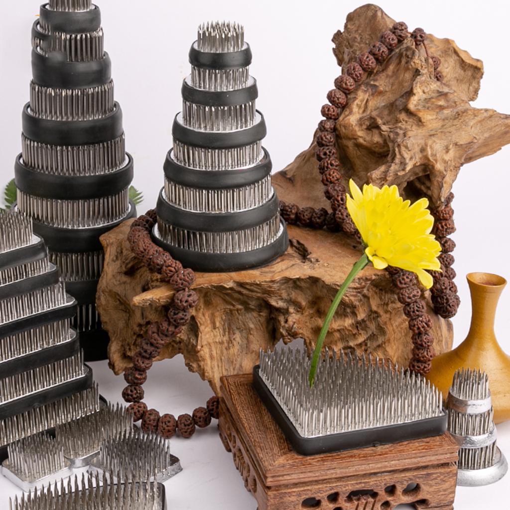 Ikebana Kenzan Flower Frog #1 3.5cm Round Steel