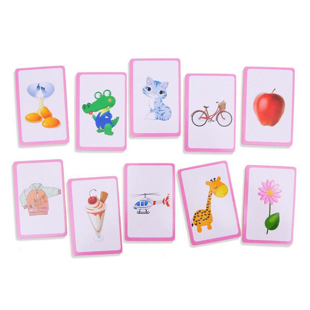2xEnglish Flash Cards Alphabet for Kindergarten Toddlers Preschool ABC