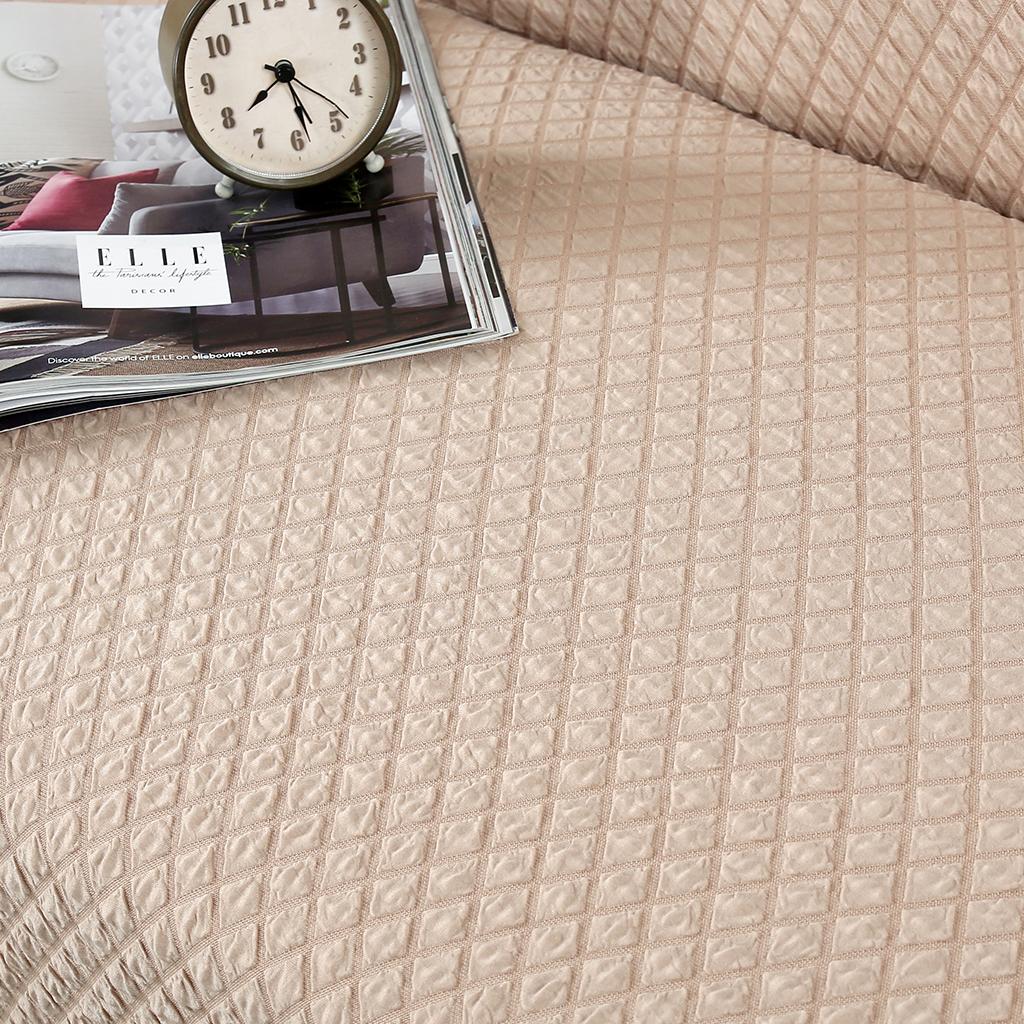 2Pcs Beige Dining Room Chair Cover Seat Protector Banquet Chair Slipcover 