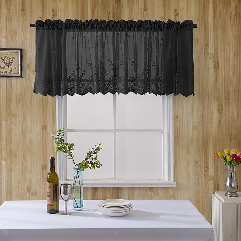 Lace Kitchen Curtain  Tier or Valance Bathroom  Window 