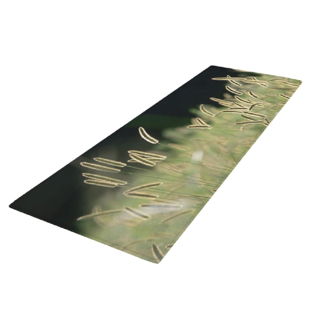 Absorbent Door Mat Non Slip Runner Rug Grass pattern 40x120cm