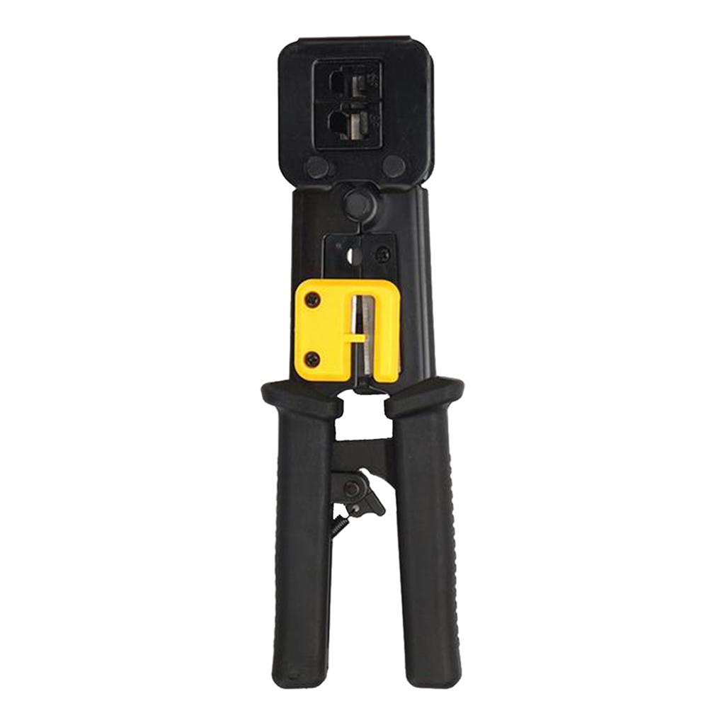 RJ45 Crimping Tool Ethernet Cable LAN Cable Crimper Cutter Stripper Plier