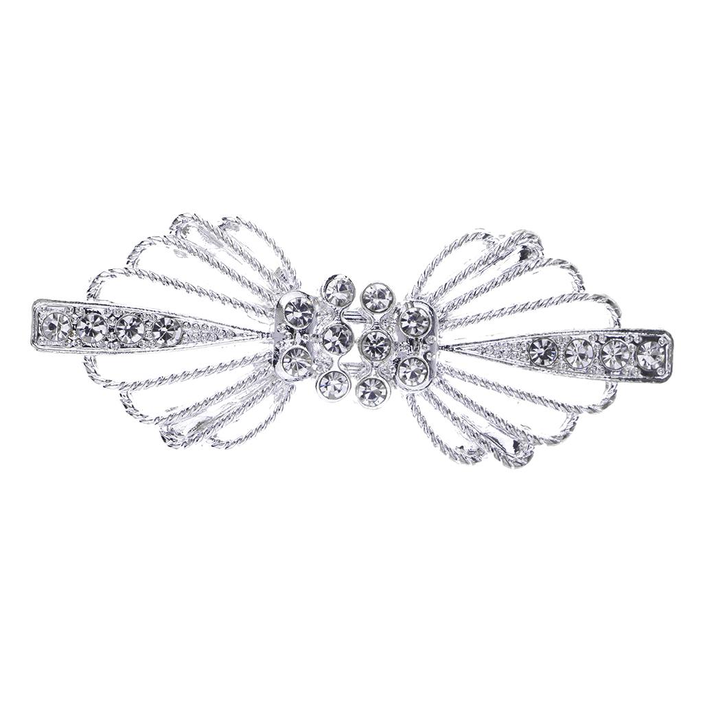 Crafts Closure Clasps Button Crystal Metal Hook Eyes Clasp Garment Fastener - Picture 2 of 2