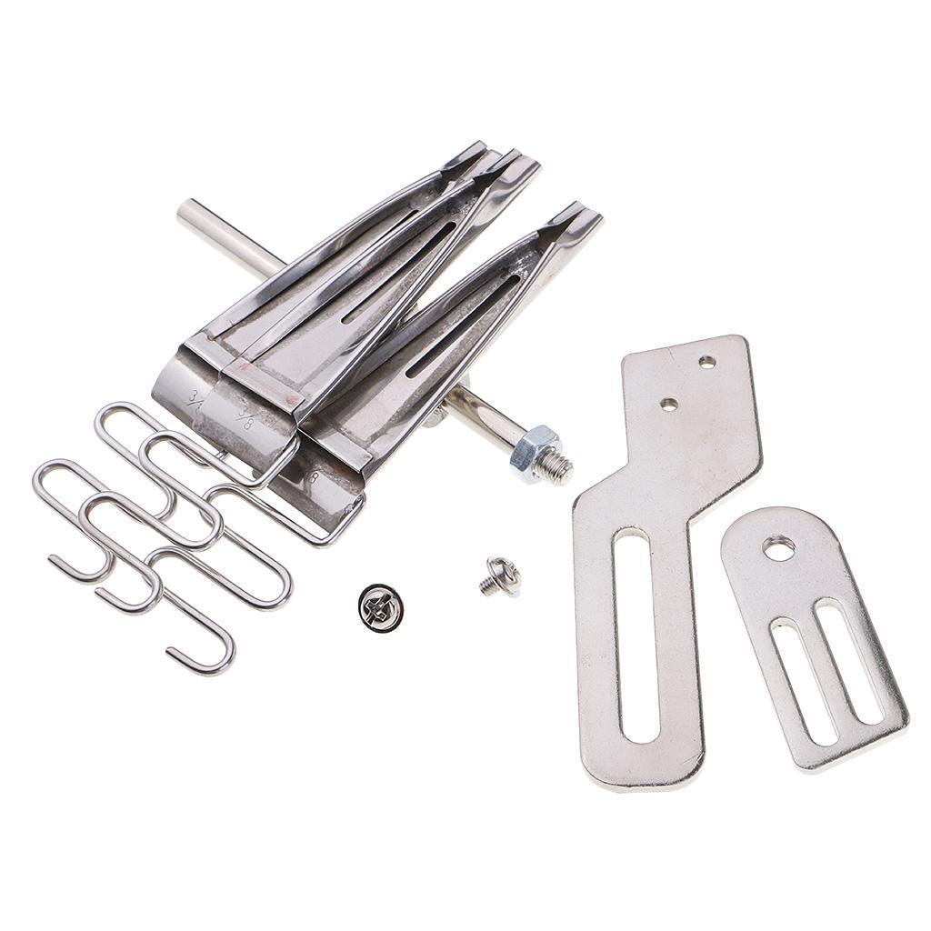 Metal Binding Attachment Folder for Multi-needles Industrial Sewing ...
