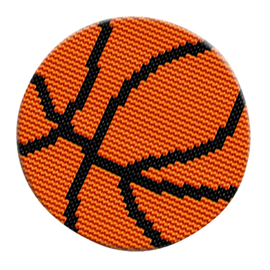 Latch Hook Kits Round Rug Making Package for Beginners Adults Baskeball