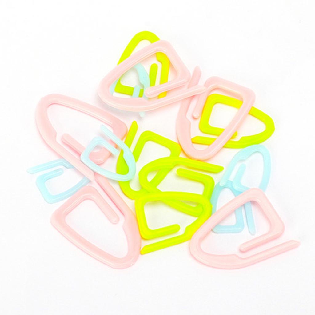 15Pcs Plastic Knitting Stitch Counter Crochet Locking Stitch Markers