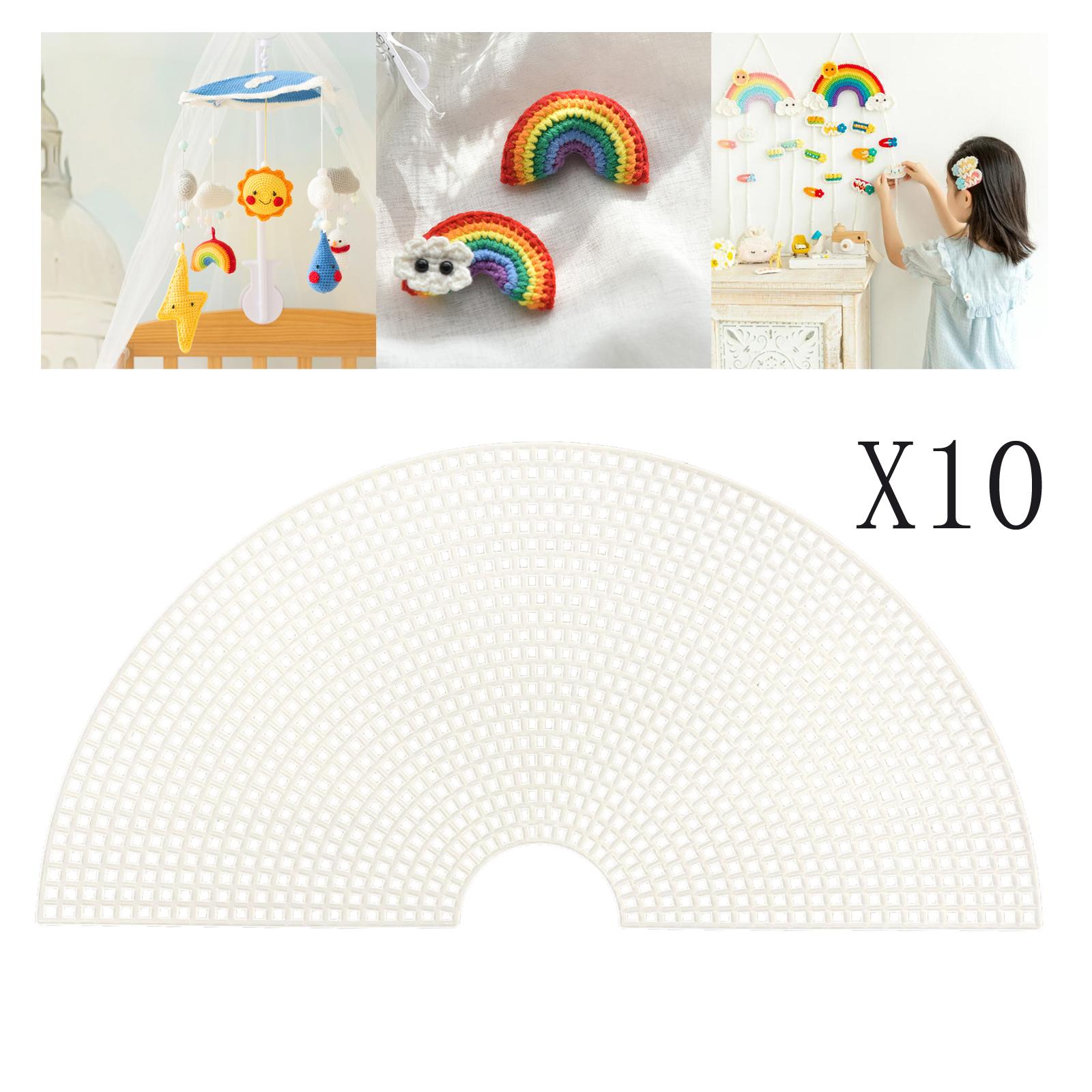 Plastic mesh Sheets Bag Making Knitting Mesh Sheets DIY Bag Tool A