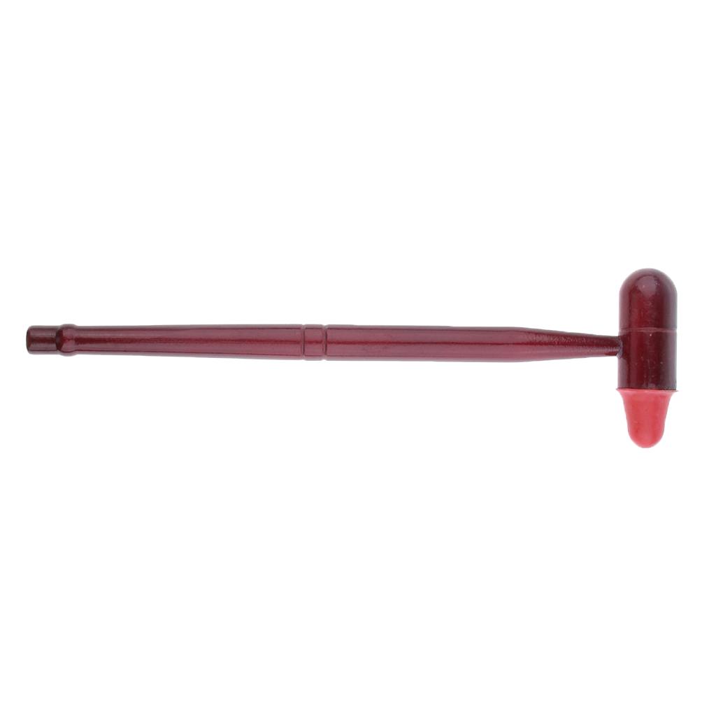 2x Wooden Massage Hammer Stick Knocking Trigger Point Massage Stress Relief