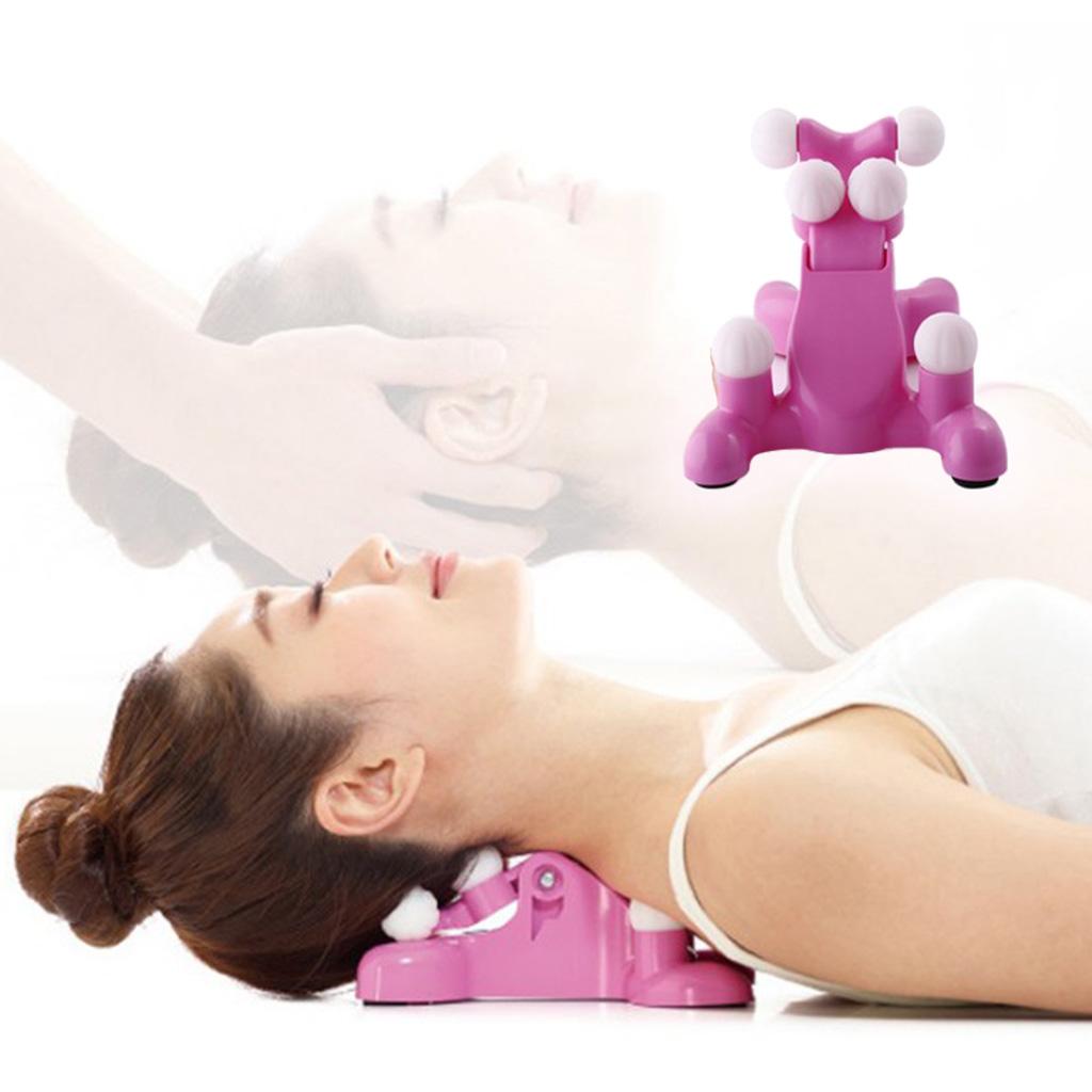 Cervical Massager Pillow Neck Head Back Massage Muscle Pain Relief Device