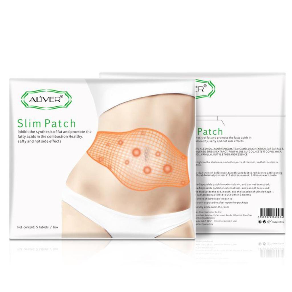 5pcs Wonder Slim Patch Slimming Belly Body Wraps Lose Weight Abdomen