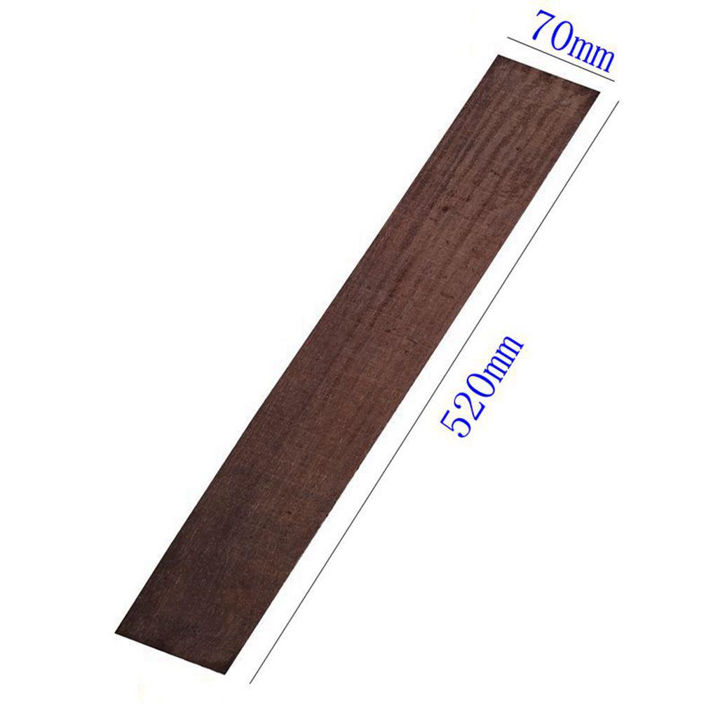 AAA Grade Ebony Wood Fretboard Wooden Guitar Fretboard Fingerboard Blank