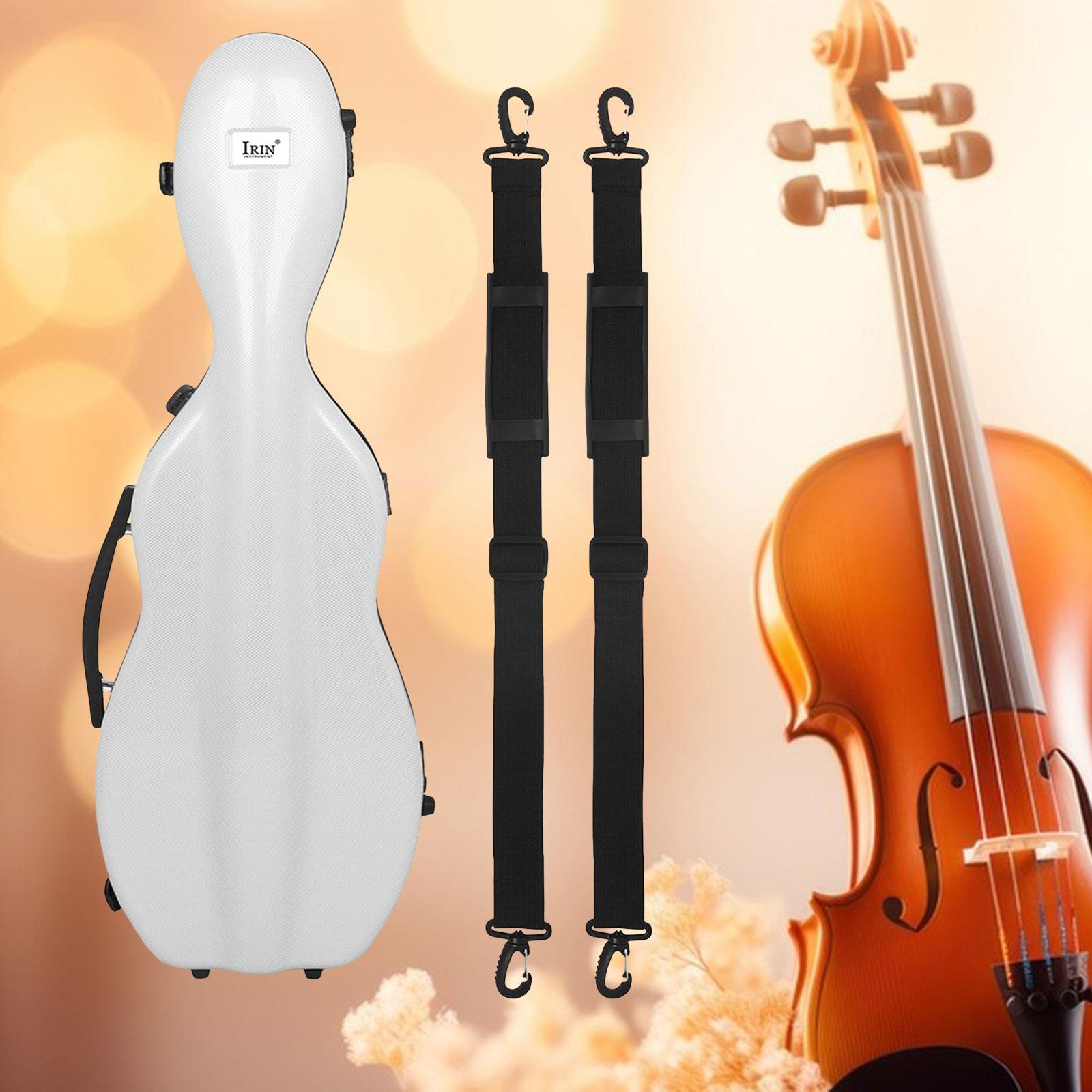 4/4 Violin Case Protective Violin Storage Box for Violin Lovers Players Gift white plaid