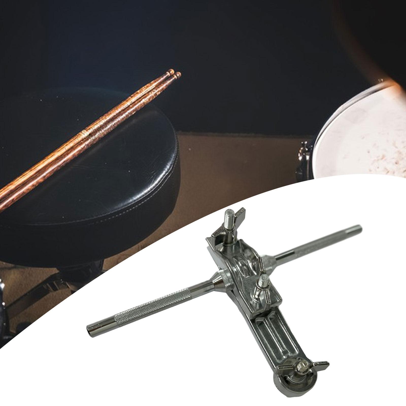 Bass Drum Cowbell Holder Extension Bracket Durable Cowbell Clamp Replacement Single head