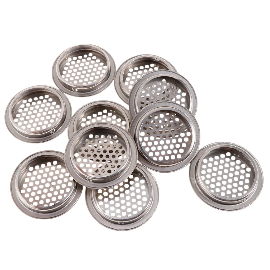 10pcs Mesh Lüftungsgitter Möbelbelüftung Möbel Abluft