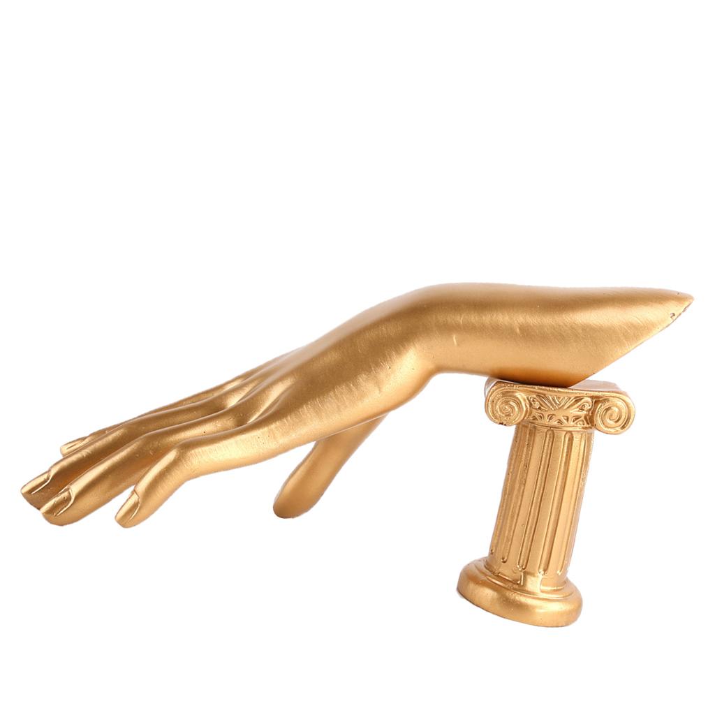 Mannequin Hand Form for Jewelry Bracelet Ring Watch Display Gold