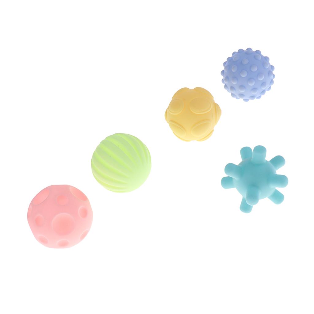 Baby Soft Squeeze and Bouncy Fidget Developmental Sensory Educational Toy Ball