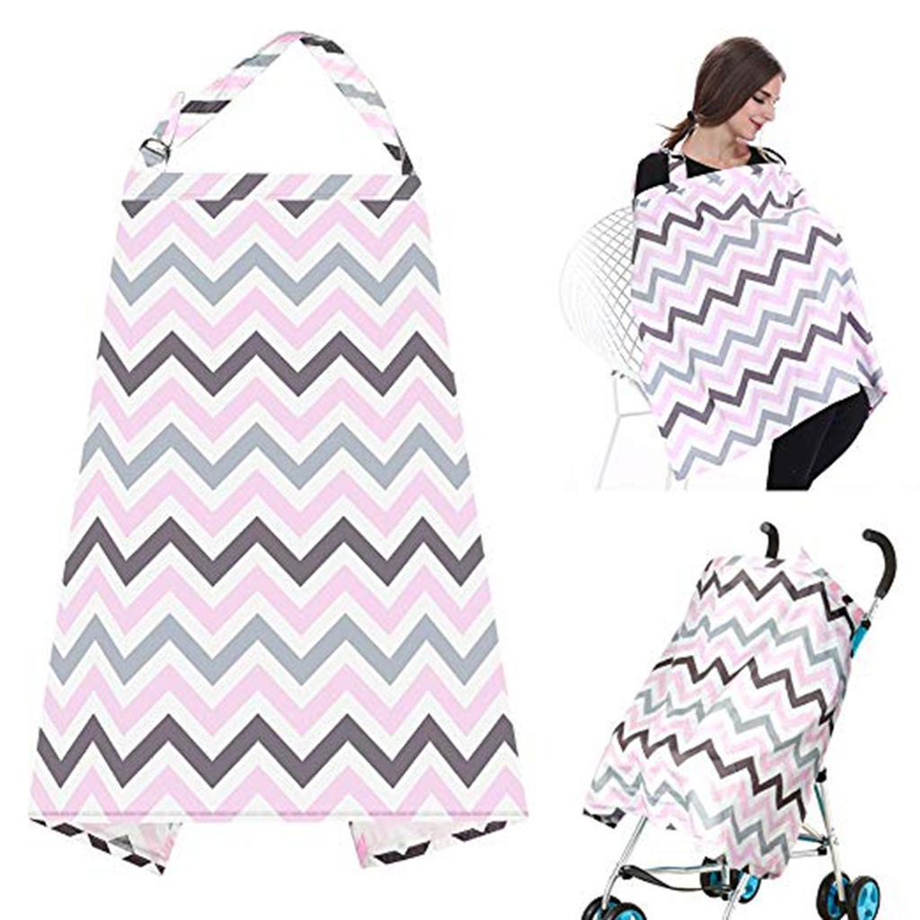 Baby Nursing Scarf Cover Up Apron for Breastfeeding Canopy Mum Udder