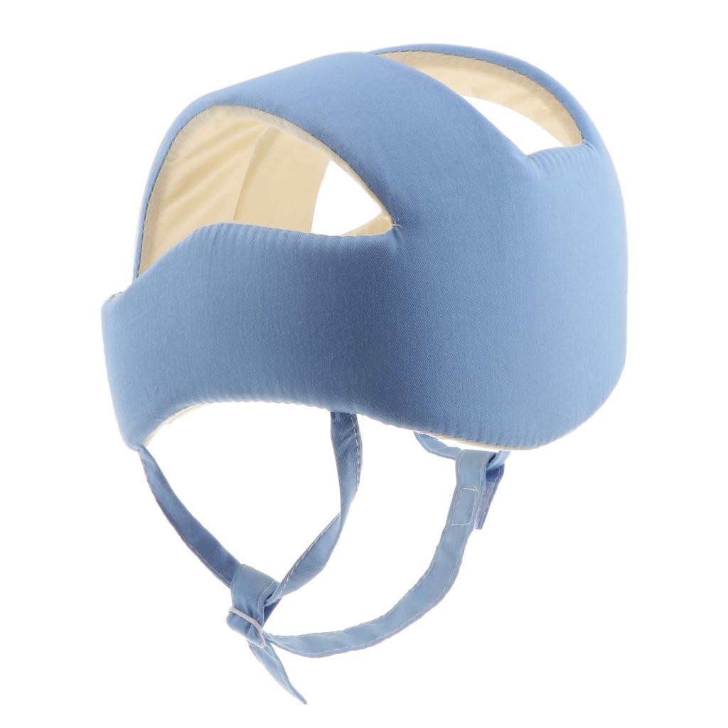 Baby Toddler Safety Helmet Head Protection Hat for Walking Crawling Blue