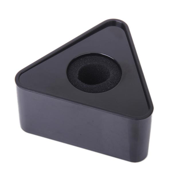  2pcs ABS Injection Molding Square + Triangular Microphone Station