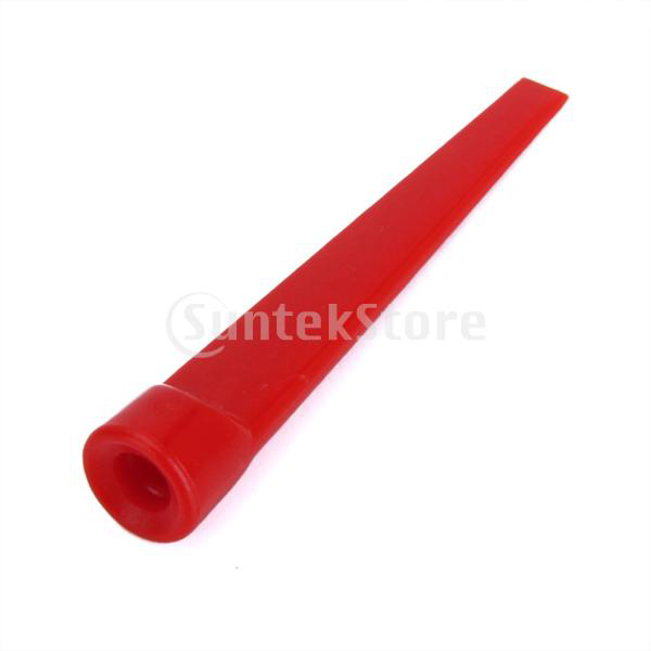 25 Pieces 70mm Plastic Wedge Golf Tees Golfer Practice Training Red