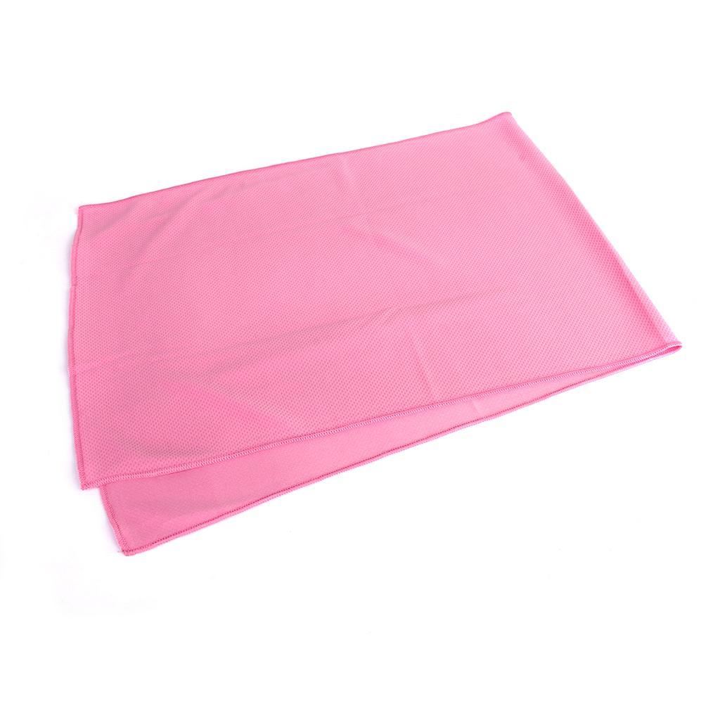 MagiDeal Cooling Ice Towel for Sports Outdoor Exercise Golf Gym Pink Color