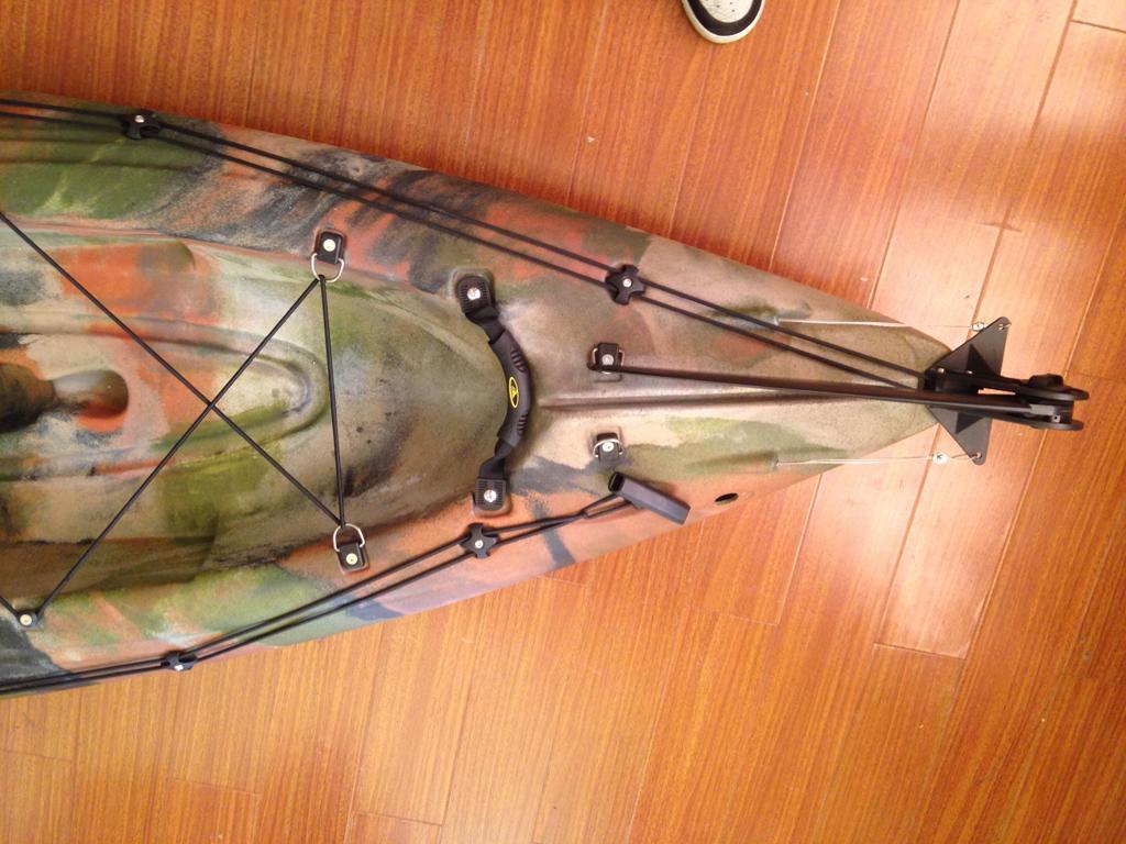 Nylon Glass Fiber Watercraft Kayak Boat Rudder Black