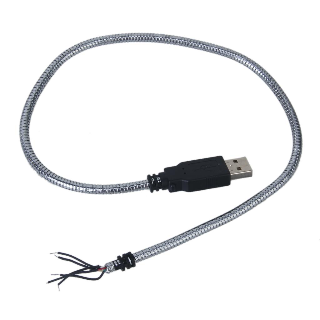 USB 5-wire copper metal hose