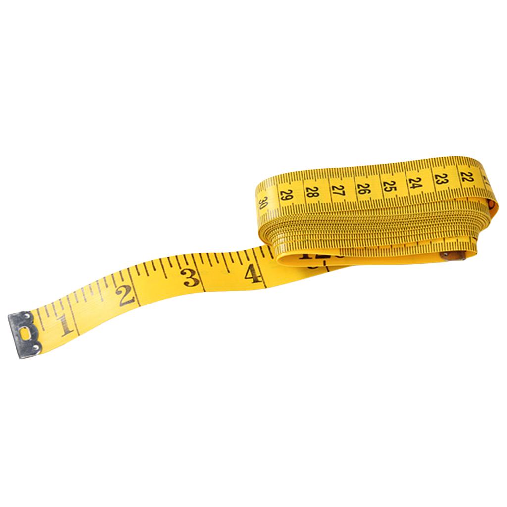 New Yellow Soft Ruler Tape Measure Sewing Tailor 120"