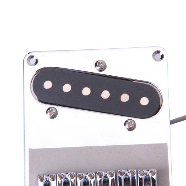 Chrome 6 Saddle Bridge And Pickup for Fender Telecaster Guitar