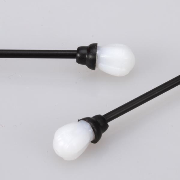 20pcs Model Garden Lamppost Lamp w/ Single Head Scale 1/100