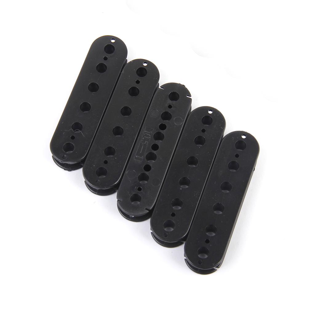 Humbucker Guitar Pickup Bobbins 52mm Pole Spacing 10pcs Black