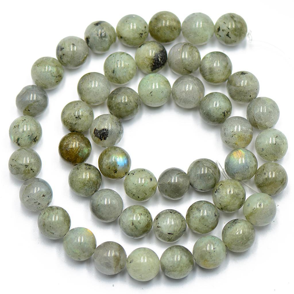 8mm Labradorite Round Gemstone Loose Beads 15inch