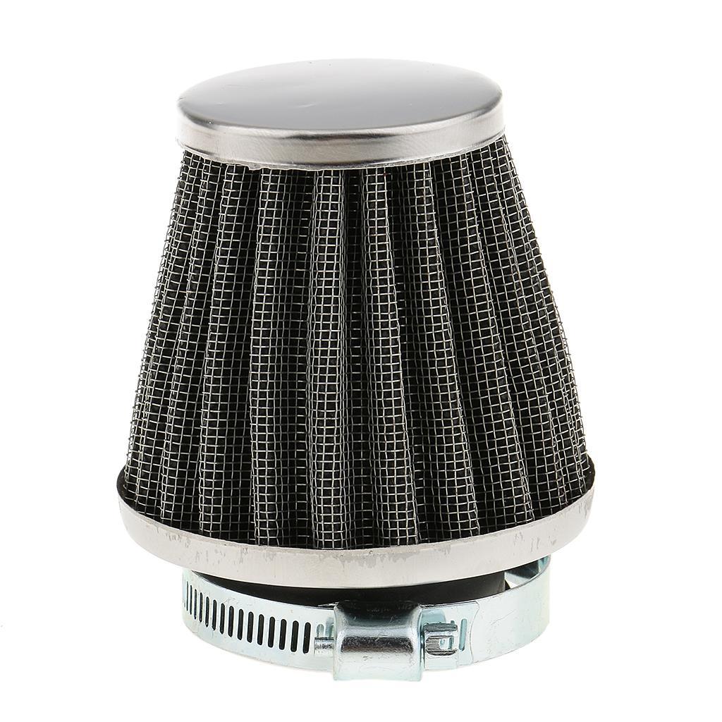 Cone Cold Air Filter Intake Cleaner Inlet for Motorcycles 42mm