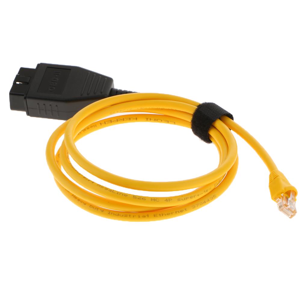 ENET (Ethernet To OBD) Interface Cable E-SYS ICOM Coding OBD2 Cable For BMW