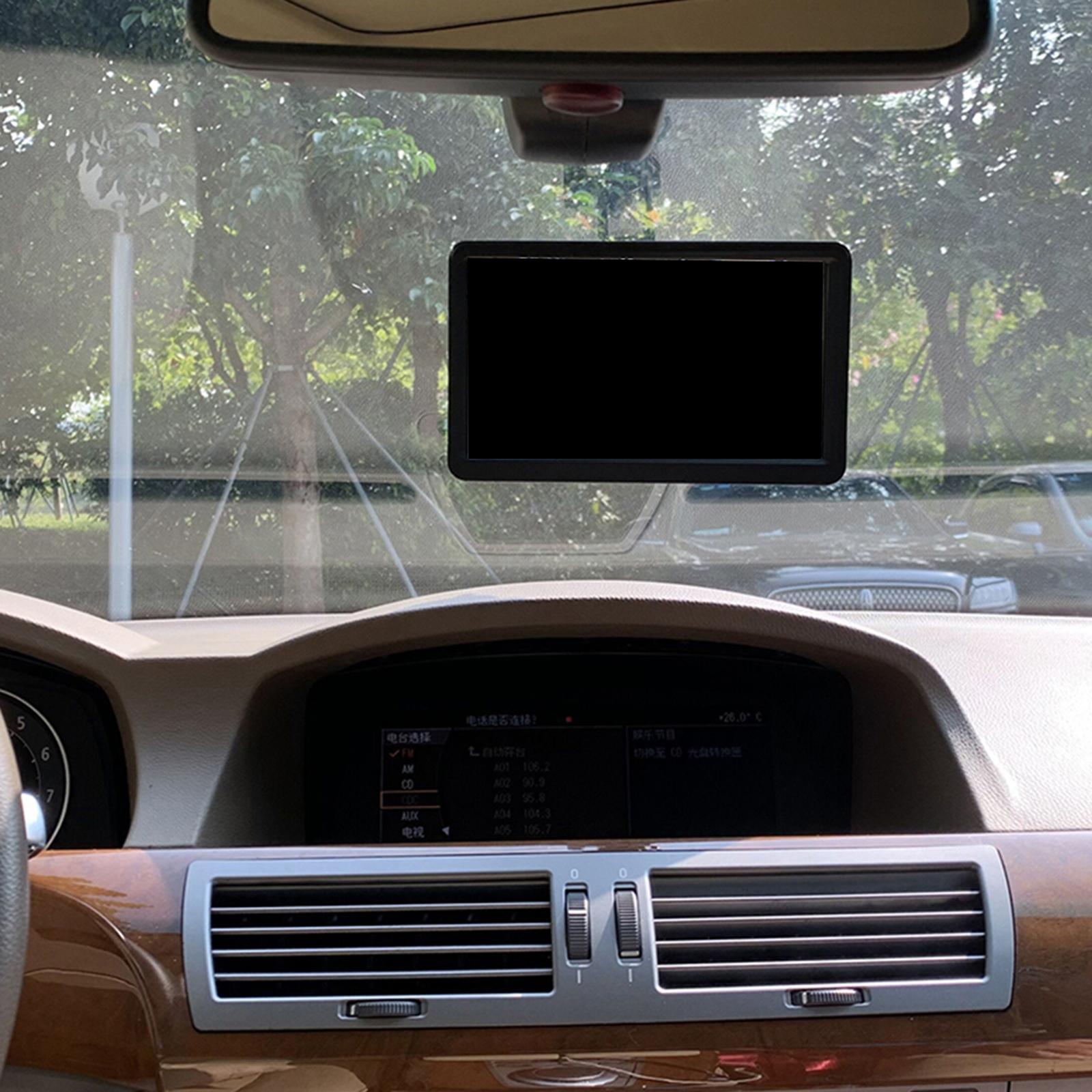 Backup Camera with 7 inch Monitors Long License Plate Camera SUV